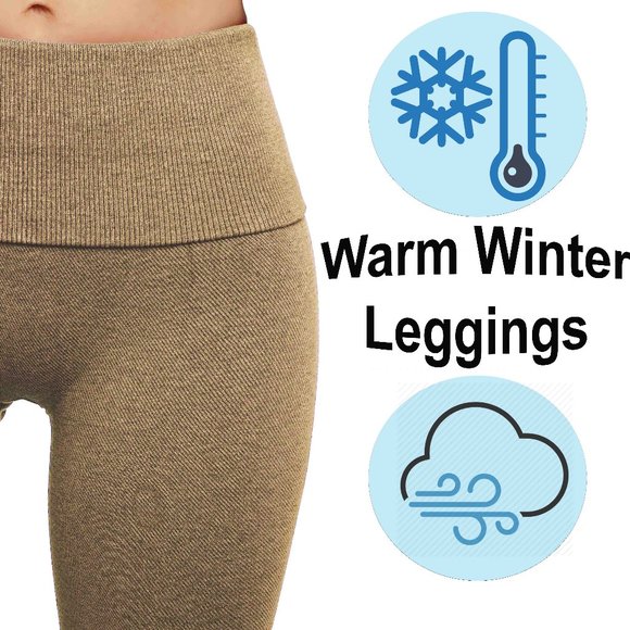 French terry winter thick leggings - Picture 3 of 7